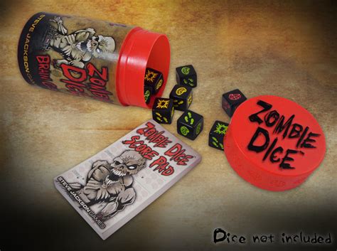 Zombie Dice! Walcz o mózg z graczami w tej ekscytującej grze losowej!